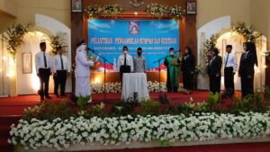 Pelantikan, Pengambilan Sumpah dan Sertijab Pamong Kalurahan Tridadi