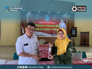 Pekan Panutan Pembayaran Pajak Bumi dan Bangunan Perkotaan dan Perdesaan di Kalurahan Tridadi pada Rabu, 12 Maret 2025