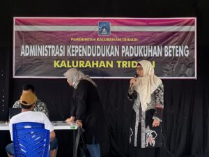Jemput Bola Adminduk dan Cek Golongan Darah Gratis di Padukuhan Beteng, Kalurahan Tridadi