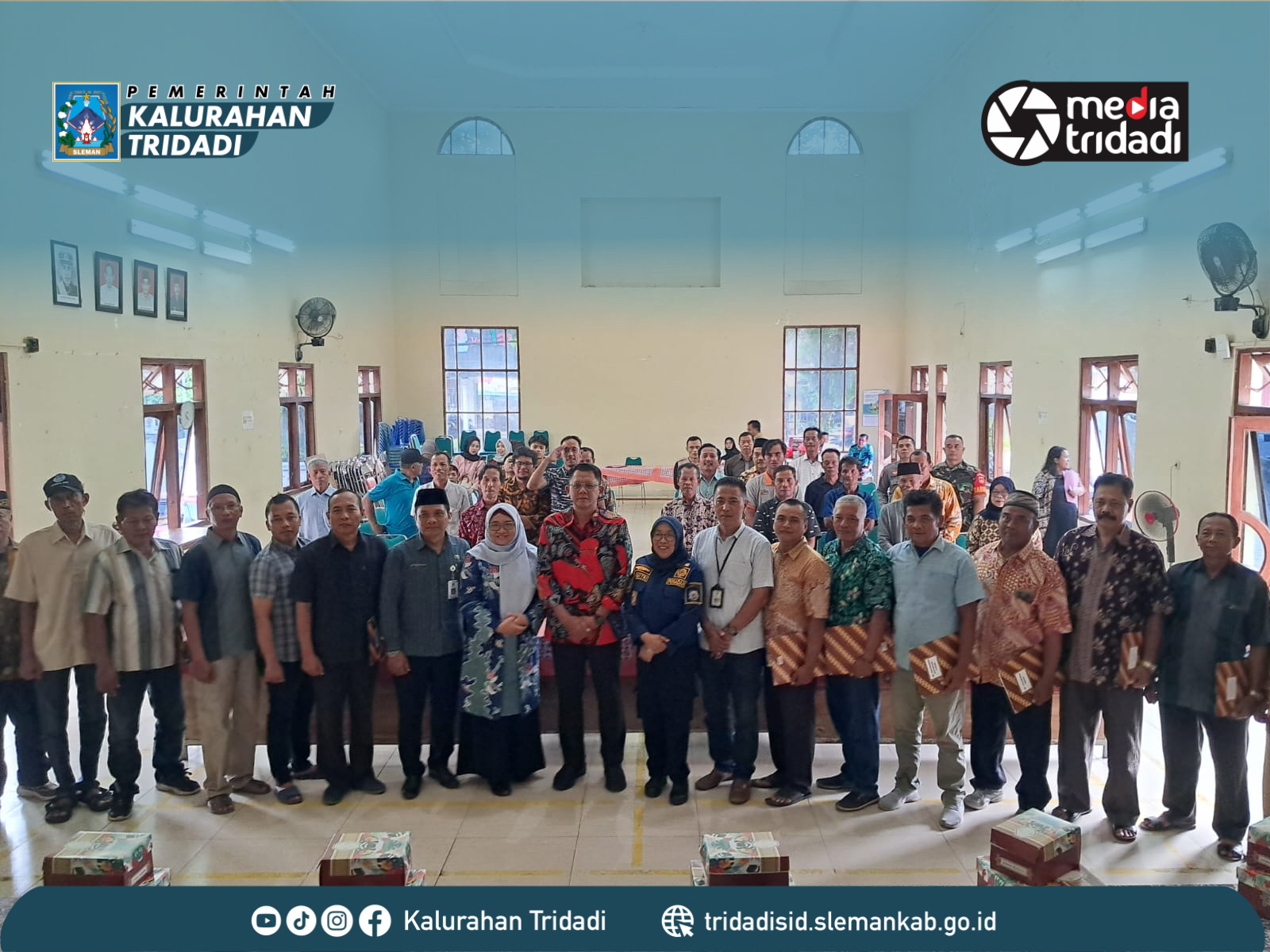 Pengukuhan dan Pembinaan Jaga Warga Tridadi